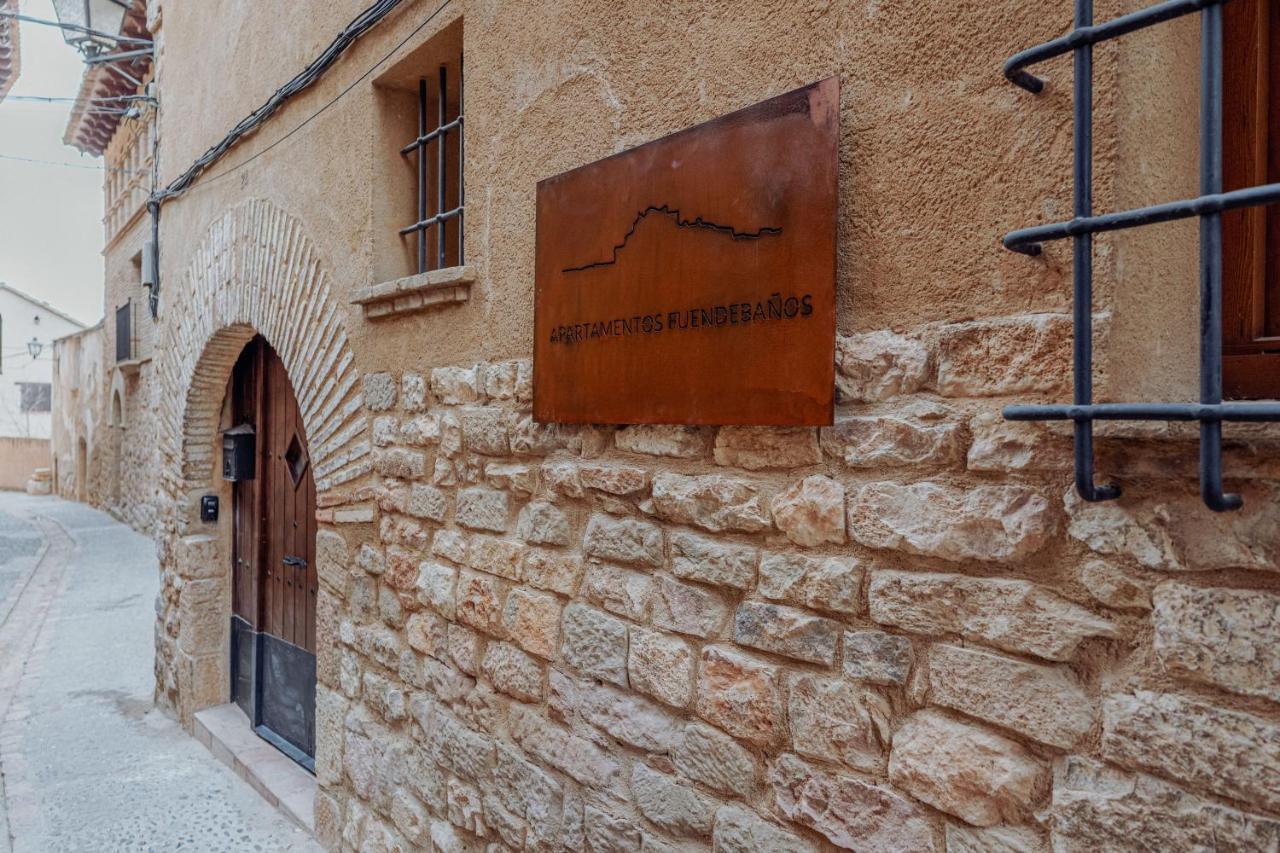 Apartamentos Fuendebanos Alquézar Dış mekan fotoğraf